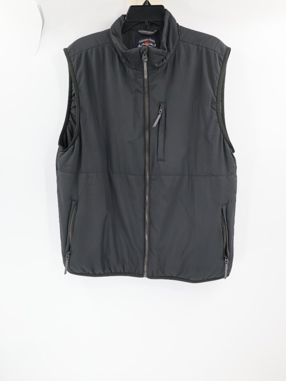Faherty Vest Mens Large Atmosphere Full Zip Packable Lightweight Hiking puffer
